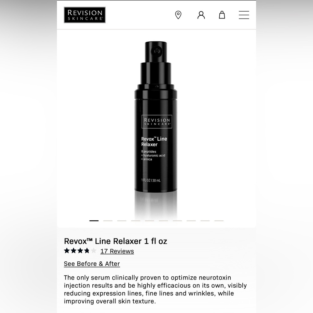 Revision Skincare Revox Line Relaxer 1oz